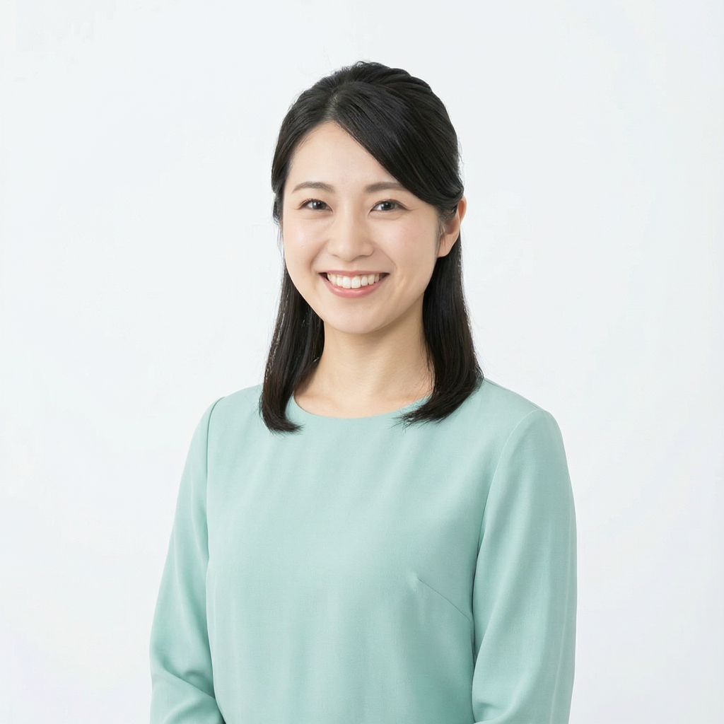 f_Mint Green Blouse Portrait