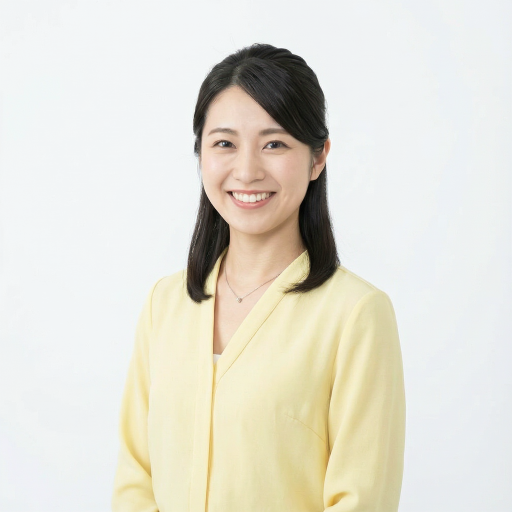 f_Pastel Yellow Blouse Portrait