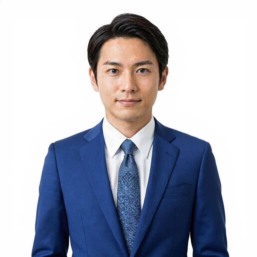 m_Blue Suit Professional Portrait