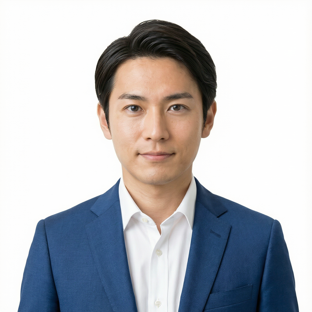 m_Slate Blue Professional Portrait