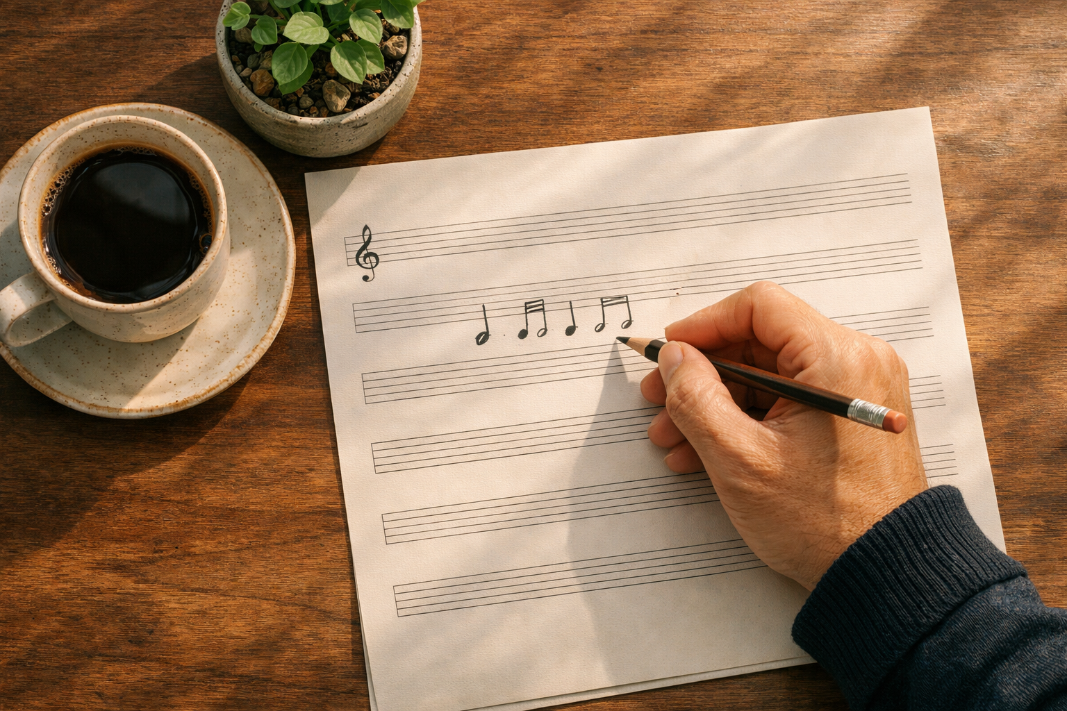 楽譜の書き起こし