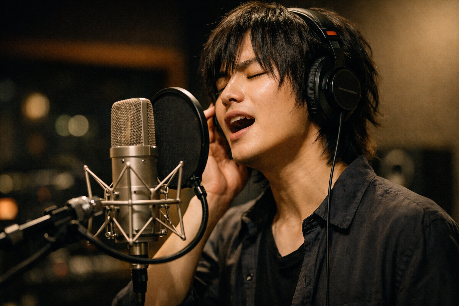 生歌レコーディング