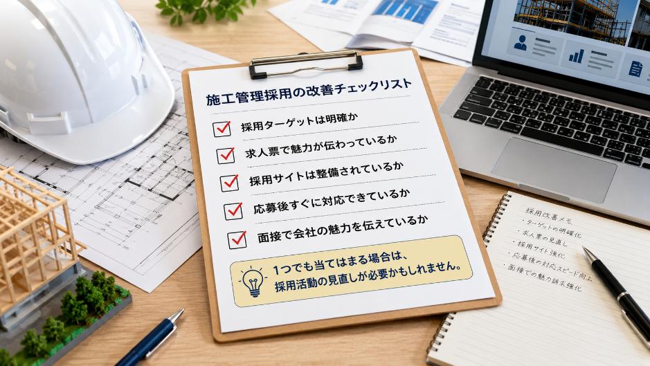 住宅業界専門の採用支援による施工管理応募改善相談