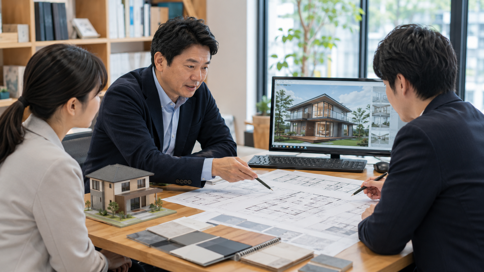 設計職の仕事内容と設計環境を整理する住宅会社の採用会議
