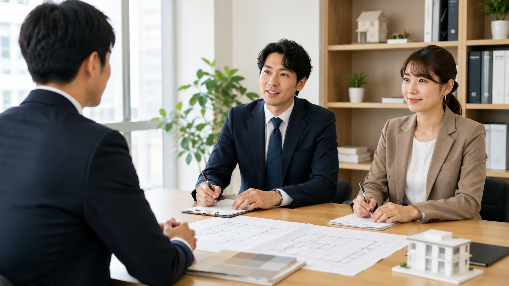 自社で活躍する設計者の見極め方について相談する住宅会社